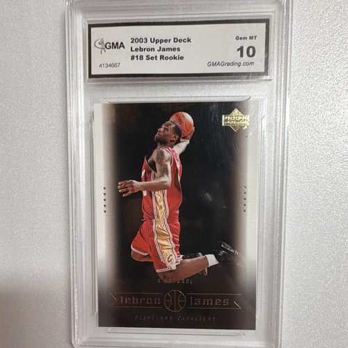 LeBron James #18 2003 Upper Deck Box Set card