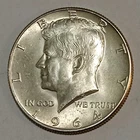 🔹 1964 D 90% Silver KENNEDY HALF Dollar 50¢