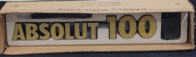ABSOLUT 100 LED LIGHT BAR SIGN