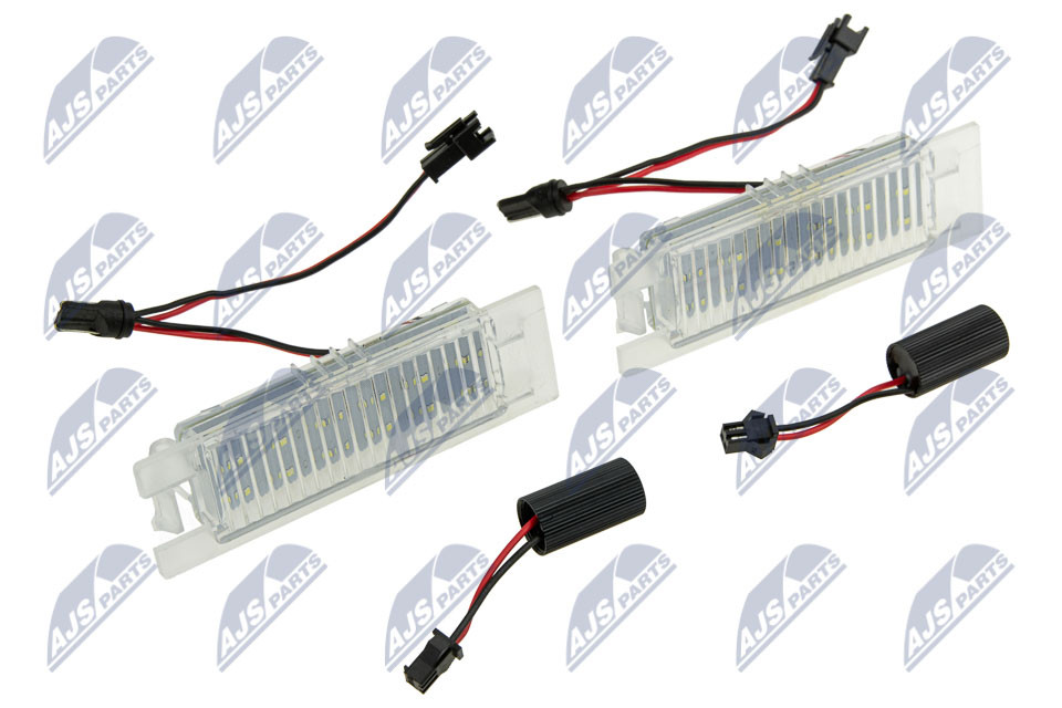 N.T.Y. ELP-PL-000.NTY Licence Plate Light for OPEL,VAUXHALL