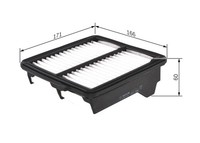 Bosch Luftfilter F 026 400 223 FüR Honda