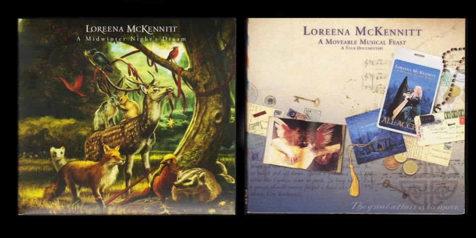 LOREENA MCKENNITT ''A MID WINTER NIGHT'S DREAM'' Deluxe Ltd бокс-сет 2 компакт-диска редактирование - Изображение 4 из 4