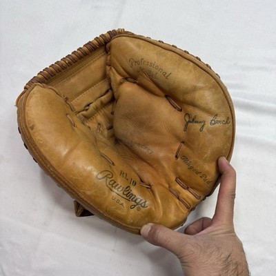 Vintage Rawlings Johnny Bench RL 10 Catchers Mitt Glove Fastback