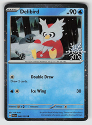 Delibird 046/193 Holo Holiday Calendar Promo (Paldea Evolved)