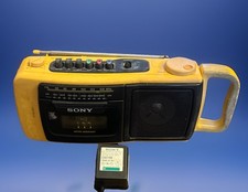 Sony Sports Portable FM-AM Cassette Boombox CFM-160 Tested. Read 