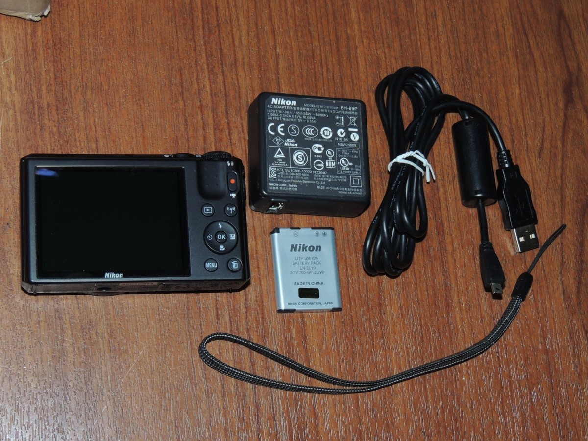 Nikon COOLPIX S7000 16 MP 20x 黒 充電器付き Buy Nikon Coolpix S7000 Digital Camera - Black online | eBay
