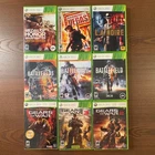 Xbox 360 Game Lot Gears of War 1-3 Battlefield 3 4 LA Noire Rainbow Six Vegas
