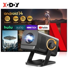 XGODY Gimbal 5 GO 360ANSI Video Beamer Projektor 720P 4K WiFi Heimkino Bluetooth