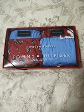 Tommy Hilfiger Mens Logo Set Of 2 Boxer Shorts  34.50 Size Large -36-38