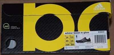 Adidas Laufschuhe ''adistar boost m glow'' Gr. 13 1/2