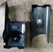 Microcar MC1 MC2 Black Interior Steering Wheel Column Upper & Lower Covers Cowl