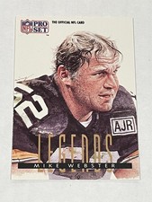 1991 Pro Set Football #701 - Mike Webster - Pittsburgh Steelers