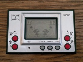 NINTENDO GAME AND & WATCH Judge Green Ver. w/ BOX 1980 JAPAN