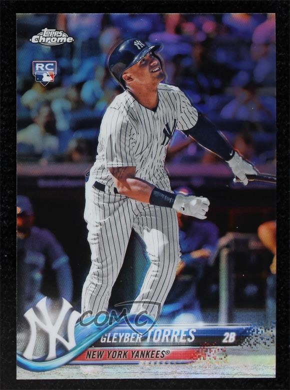 2018 Topps Chrome Update Target Exclusive Refractor 206/250 Gleyber Torres 0c4