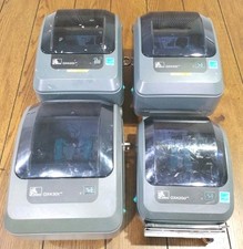 Lot of 4 Zebra Barcode Label Printer 2 GX420t...