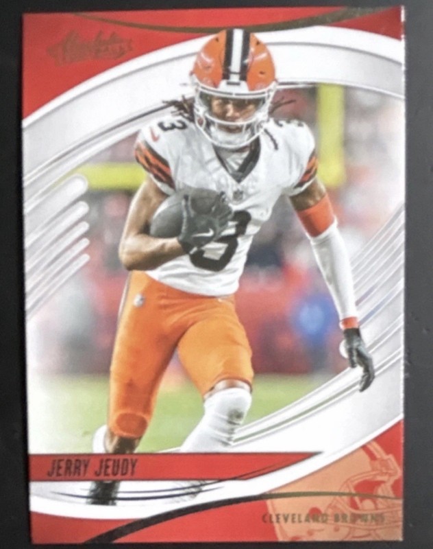 Panini Absolute 2025 Football Jerry Jeudy Base Set Card #55 Browns NFL