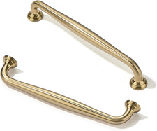10 Pack Cabinet Handles-5"/128Mm Screw Spacing Champagne Bronze Furniture Hardwa