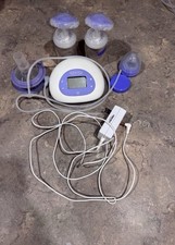 Lansinoh Signature Pro Double Electric Breast Pump - White/Purple