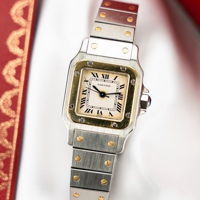 Cartier Santos 1170902 Stahl/Gold Damenuhr - Revision 2026