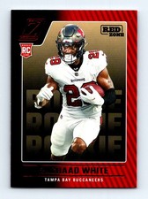 #177 2022 Zenith RED ZONE + Rachaad White RC Tampa Bay Buccaneers