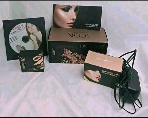 Luminess Air ICON Complete Make-Up Airbrush System LI-300RG Preowned 