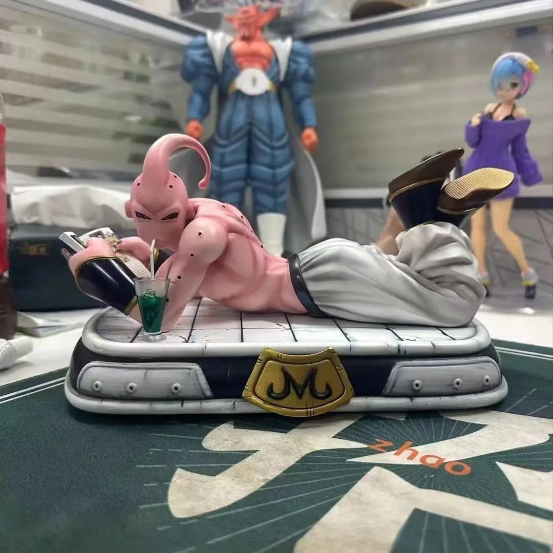 Figurine Dragon Ball Z Majin Buu idée cadeau anniversaire fan de manga 14cm