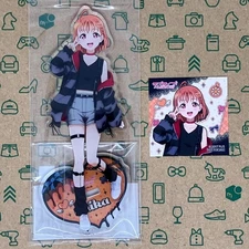 Chika Takami Original Illustration Acrylic Stand + Mini Sticker AkibaFanCube