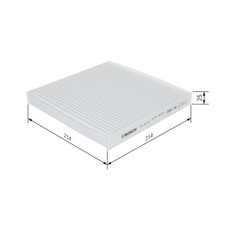 BOSCH FILTER INNENRAUMFILTER PARTIKELFILTER 1987432299 M2299 FÜR SMART 451