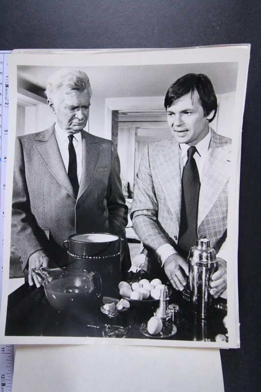 8 1970s BARNABY JONES Type 1 TV Press Photos~BUDDY EBSEN~LEE MERIWETHER~(id3359)
