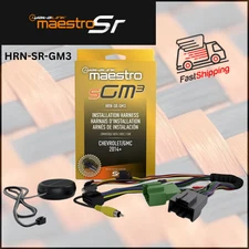 IDATALINK MAESTRO HRN-SR-GM3 / ADS-MSR T-HARNESS FOR 2014-2020 GM VEHICLES *NEW*