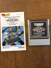 Colecovision- Memotech MTX Series Vol 2 - CIB - 3 Games in one!!