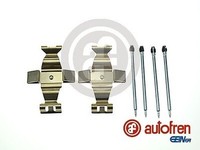 Autofren Seinsa D42821A ZubehöRsatz, BremsbeläGe Scheibenbremse Vorne