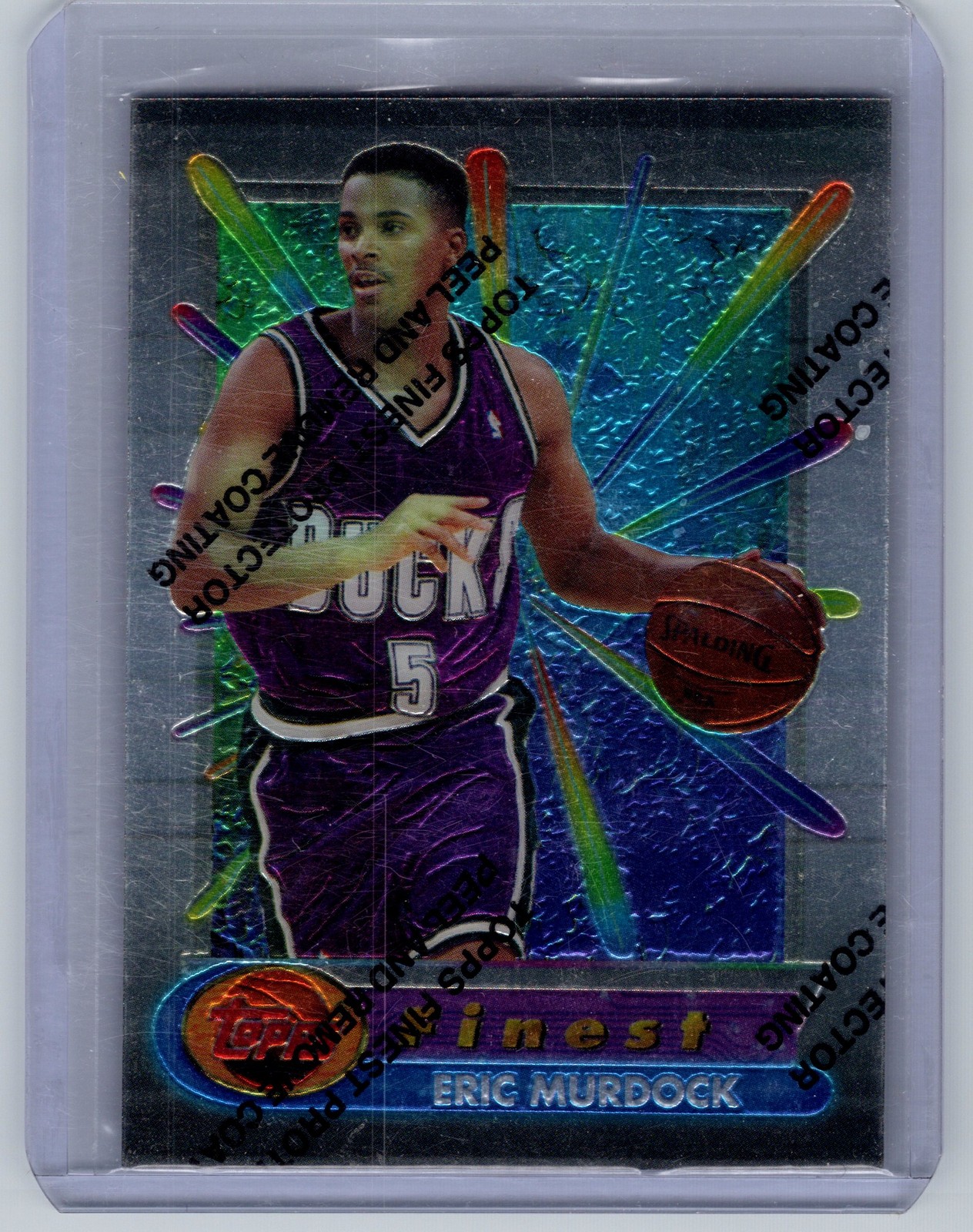 1994-95 Finest #14 Eric Murdock protective coating