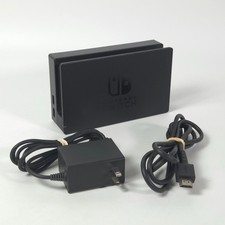 OEM Nintendo Switch Charging Dock Set with AC Power Adapter HDMI Cable, TESTED