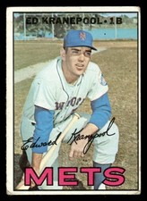 1967 Topps Baseball Card #452 Ed Kranepool