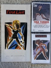 Tina Turner Private Dancer Live In Europe Cassette Lot What  s Love Got To Do It