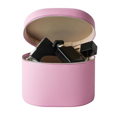 Makeup Bag Vanity Case with Divider and Handle, Aesthetic Makeup Bags, Waterp...