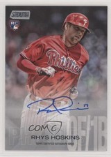 2018 Topps Stadium Club Auto Rhys Hoskins #SCA-RH Auto fl4