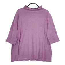 JURGEN LEHL J0113UB031 Made in Japan Mock neck T-shirt Tops purple 5-0619S∞