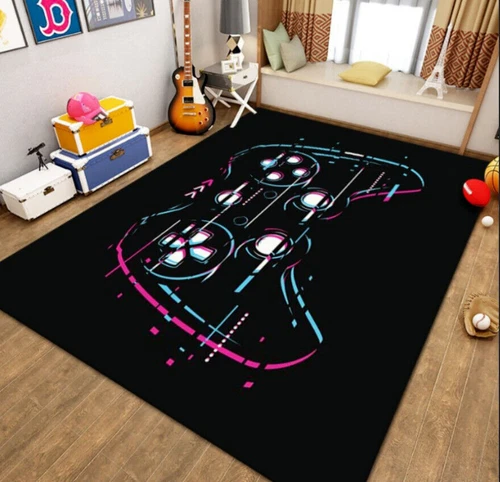 Kinder Jungen 3D Spiel Teppich Fußmatte Wohnzimmer Schlafzimmer Antirutsch Teppich Fußmatte Neu - Bild 4 von 11