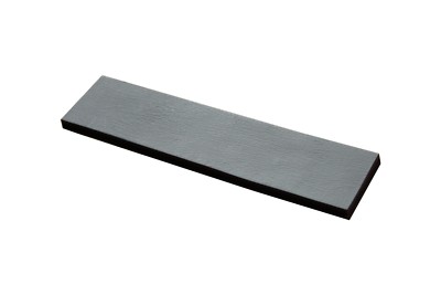 1x Lederabziehriemen GRAU, 20cm, behandelt mit SiC-Paste / Top Messerschärfer !