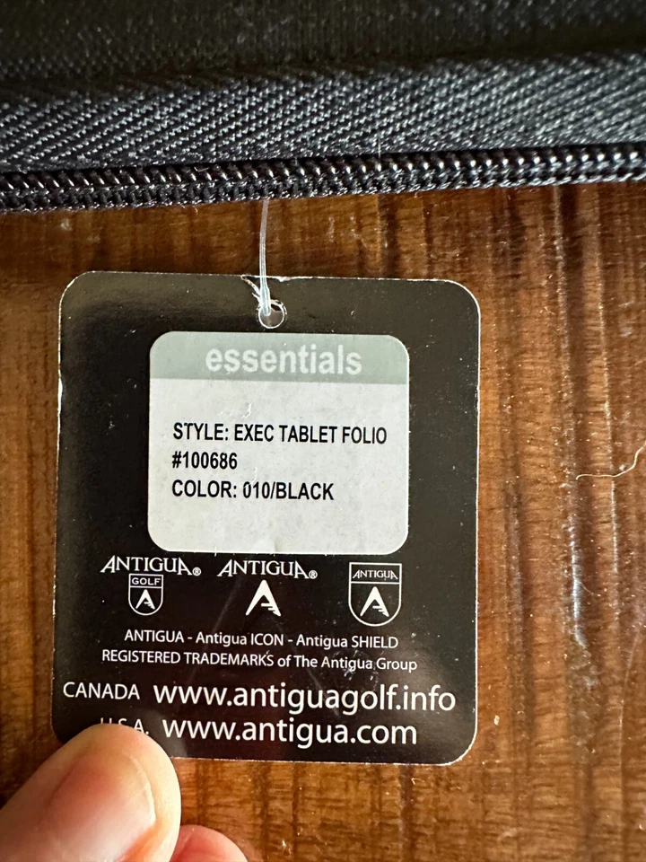 Antigua Detroit Tigers Black Exec Tablet Folio 10" iPad/Tablet Case #100686 - Image 4 of 4