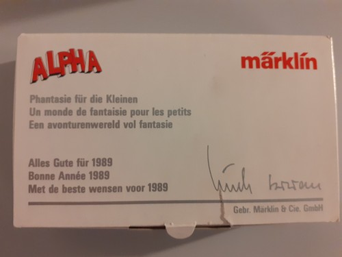 Märklin Z Flachwagen "ALPHA, Phantasie für die Kleinen" mit ALPHA Auto neuw. OVP - Bild 4 von 5