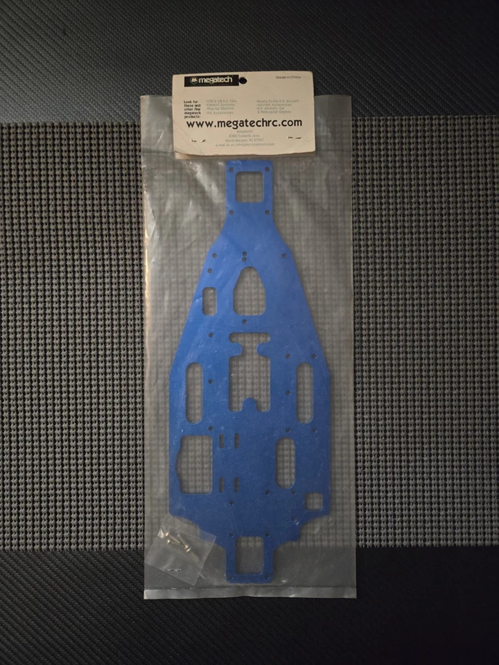 Megatech Aluminum Main Chassis For Traxxas Nitro 4Tec 3.3 Pro .15 2.5 2.5R TRX - Image 4 of 4