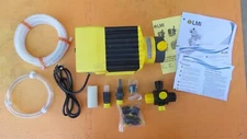 LMI B711-498SI Chemical Metering Pump Milton Roy 1.6 GPH 115V PVDF PVC 150 PSI
