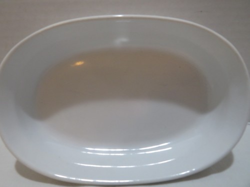 VTG FRENCH WHITE 16 OZ CASSEROLE DISH - Picture 2 of 4