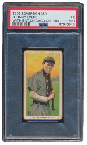 Johnny Evers Baseball Cards