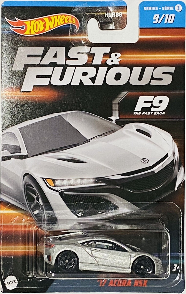 Hot Wheels Fast & Furious F9 The Fast SAGA '17 Acura NSX