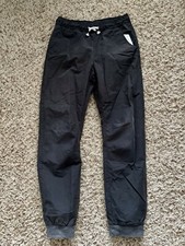 Cat Jack Boy  s Pants Gray Size 14 Pockets Elastic Waist Inseam 26  Waist 26  