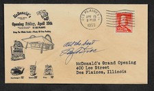 1955 McDonald's Ray Kroc Autograph Reprint on Collector's Envelope  OP1127